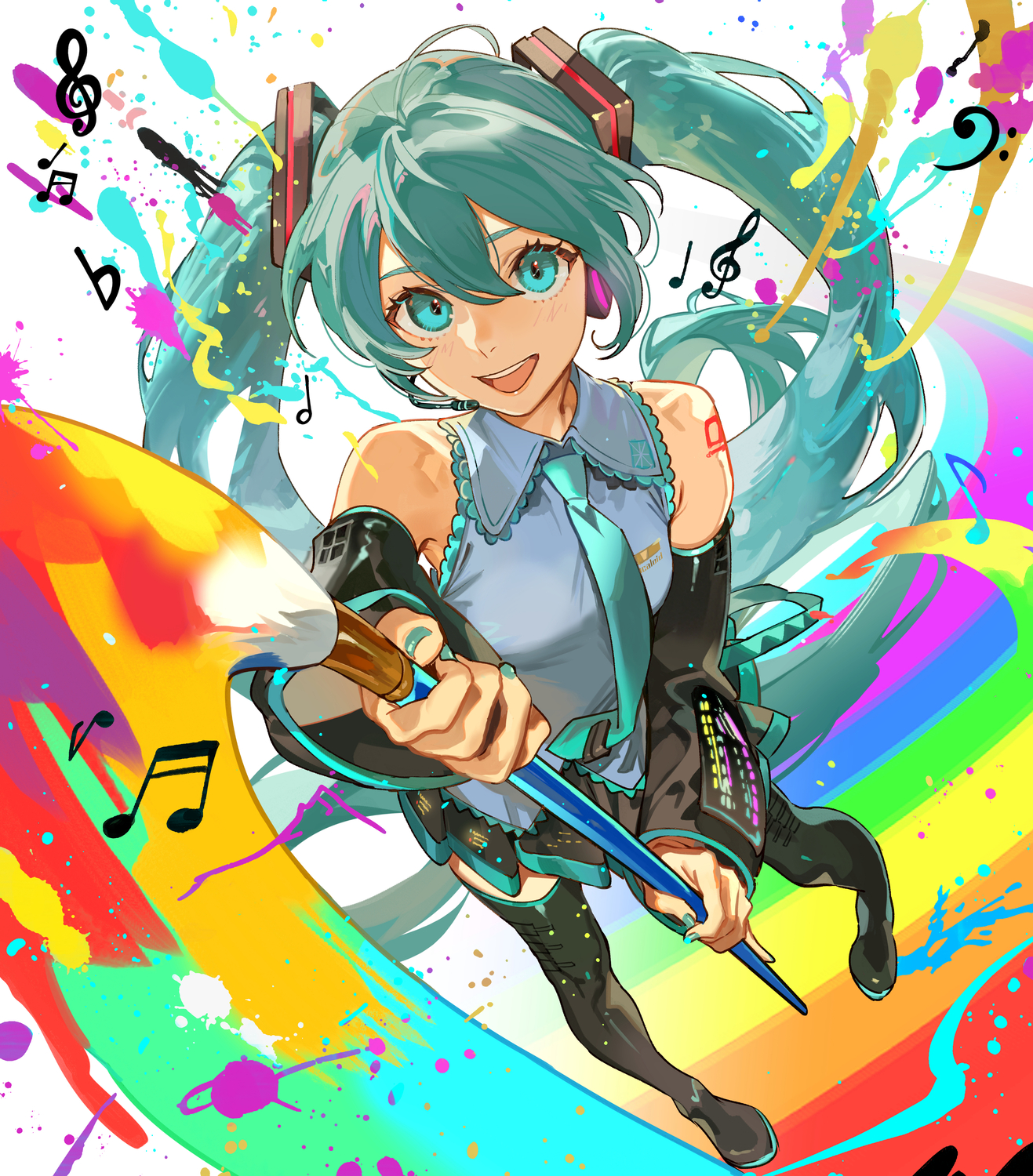 ピアプロ公式コラボコンテスト・48円イラスト