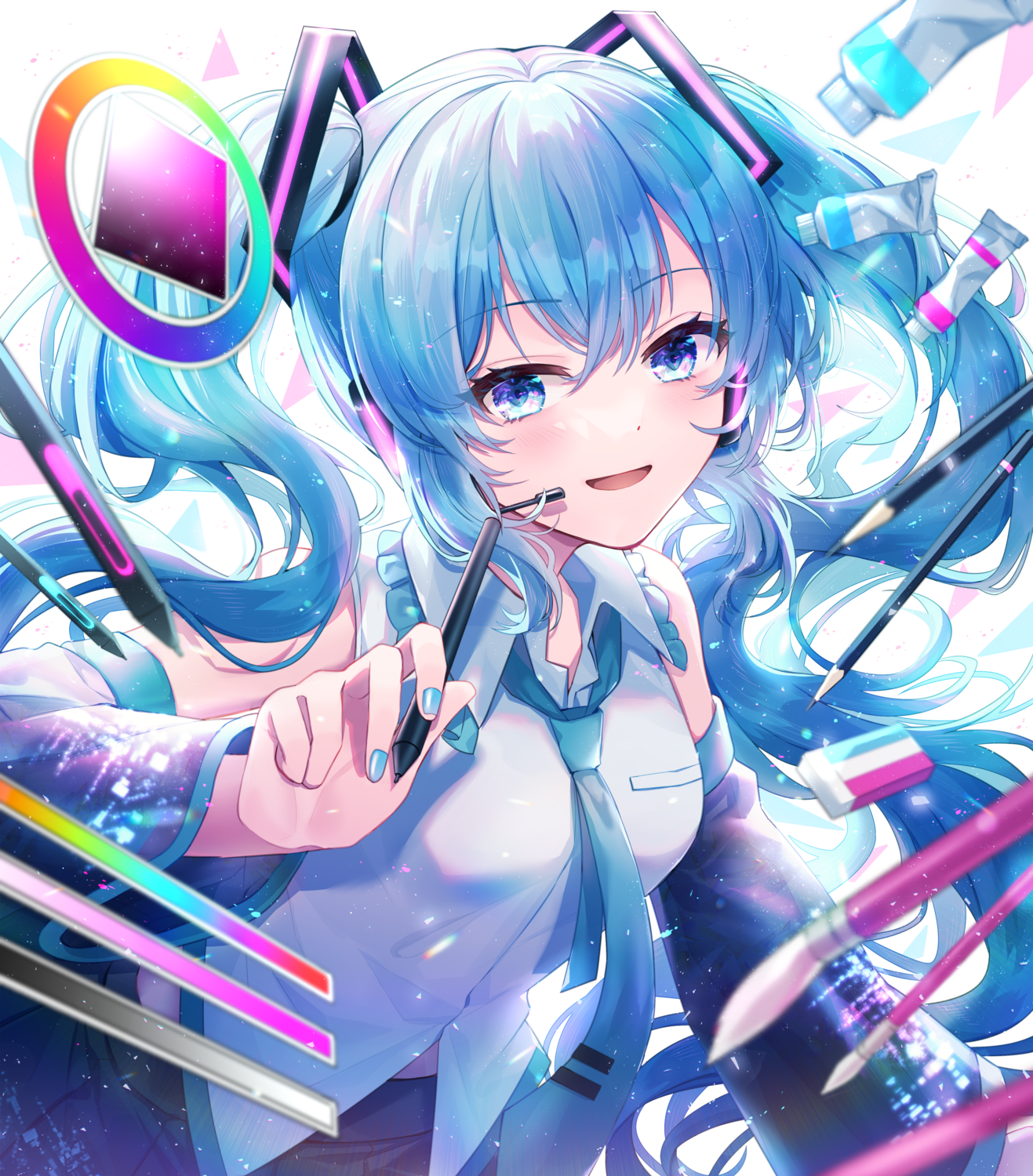 ピアプロ公式コラボコンテスト・アサヤイラスト