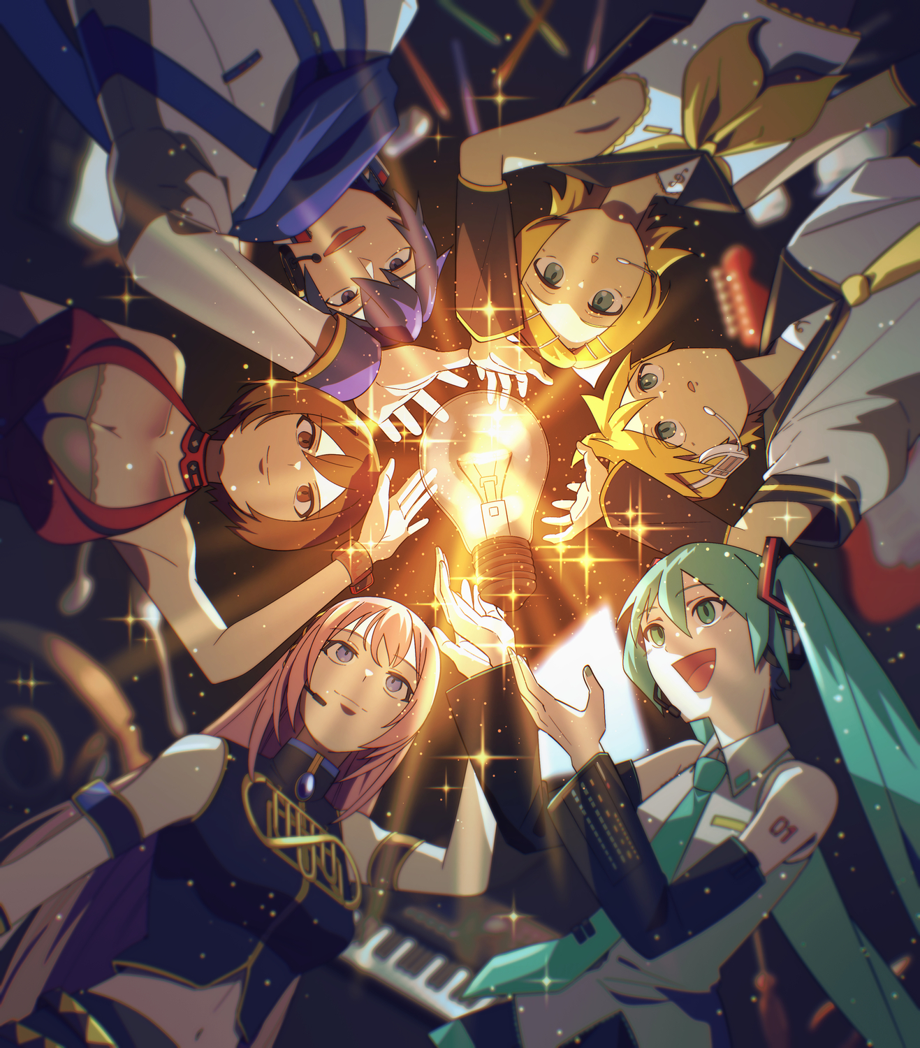 ピアプロ公式コラボコンテスト・rokuginイラスト