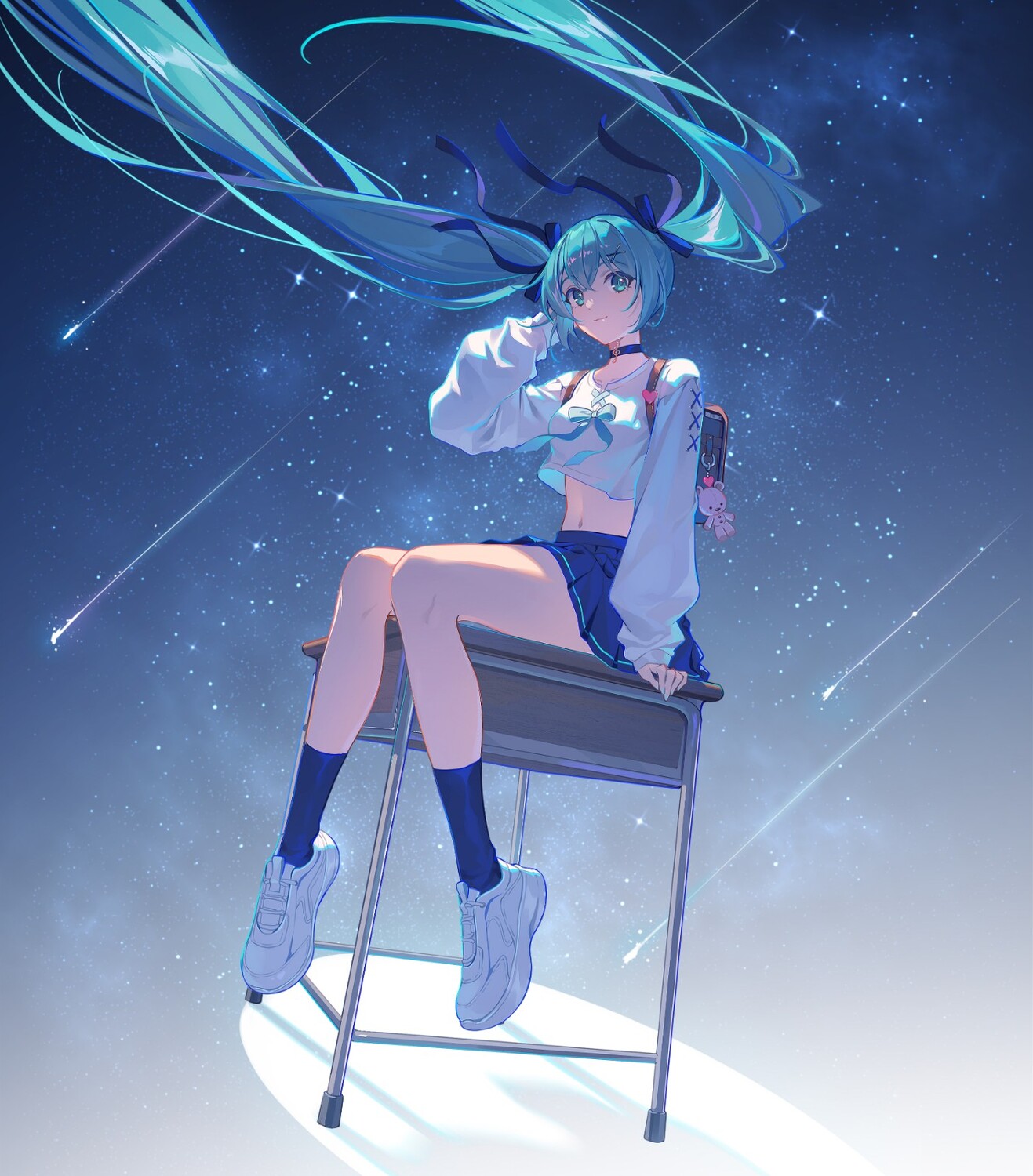 ピアプロ公式コラボコンテスト・潘潘没有Hpイラスト