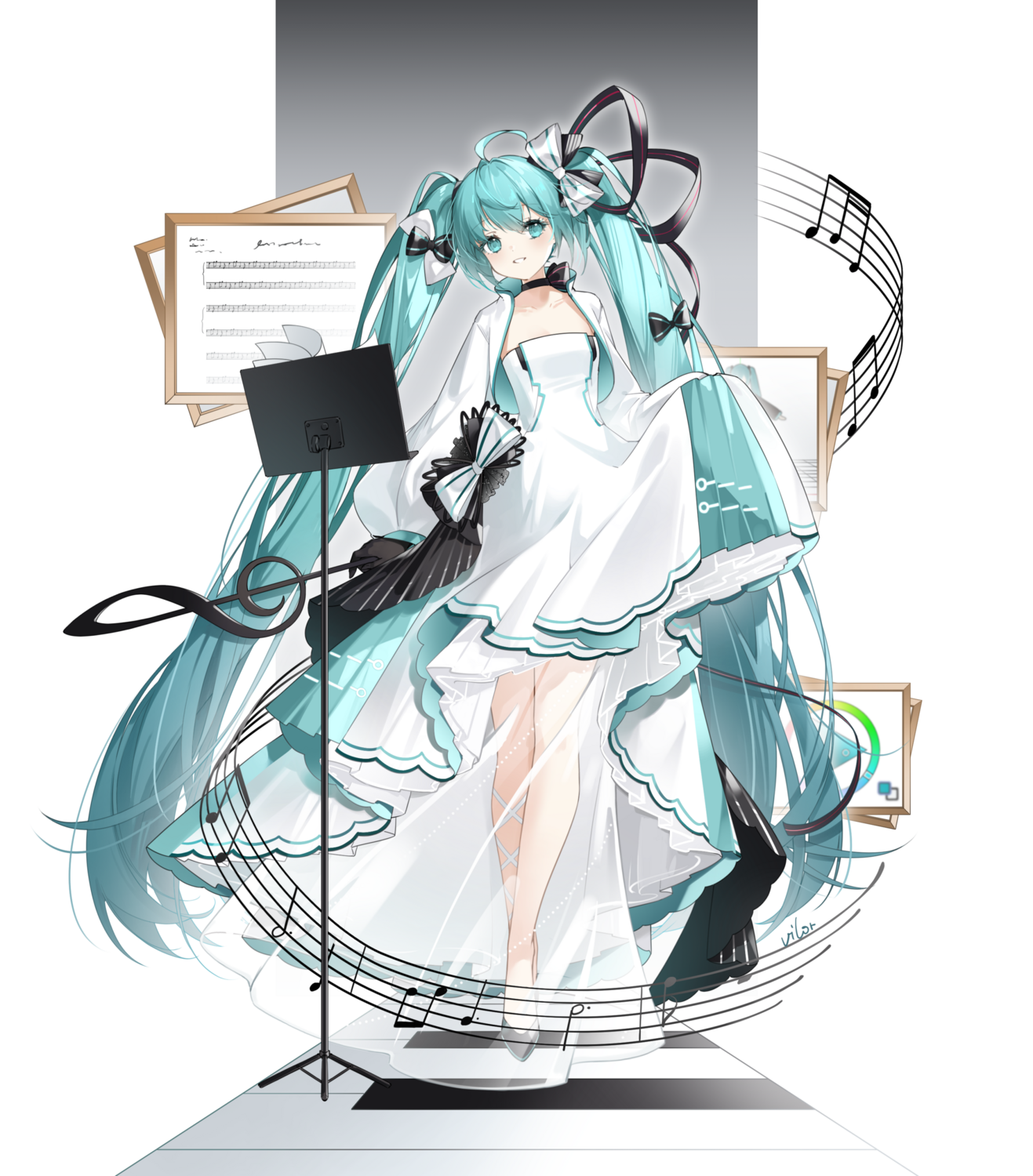 ピアプロ公式コラボコンテスト・唯诺Vilorイラスト